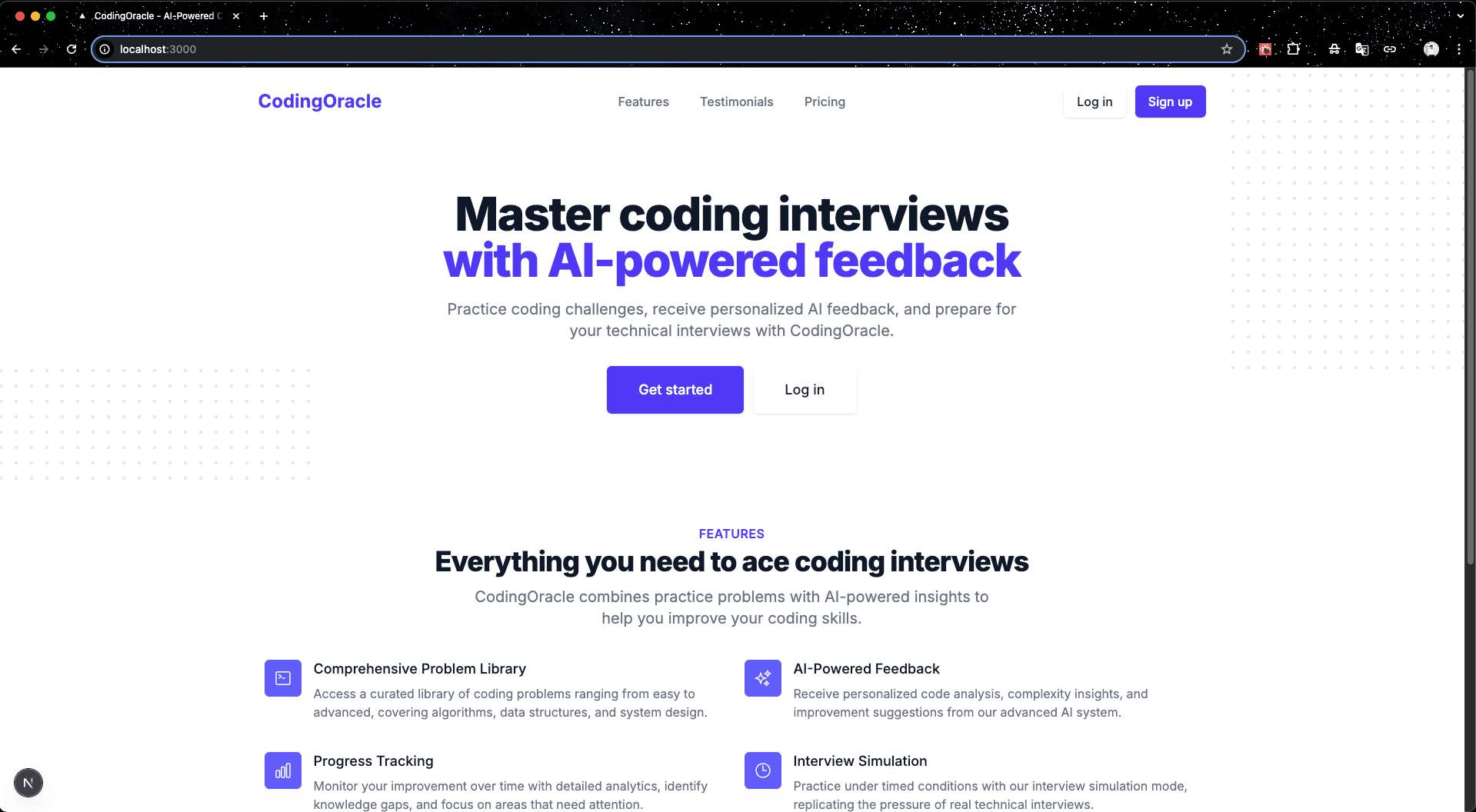 CodingOracle - AI Interview Prep
